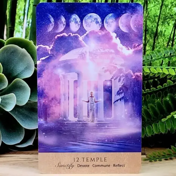 44 Pcs Oracle Cards Oracle of Delphi: Prophecies from the Eternal Priestess 10.4*7.3cm - Image 6