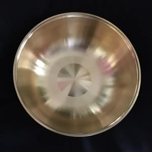 Altar Bowl Ritual Gold Plating Tableware Ceremony Moon Divination Astrological - Image 3