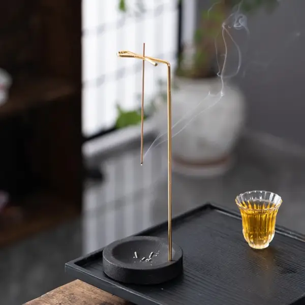 Incense Holder Aromatherapy Stand Upside Down Wooden Incense Burner Incense Plate Ash Catcher Buddhism Supplies Home Decor - Image 3