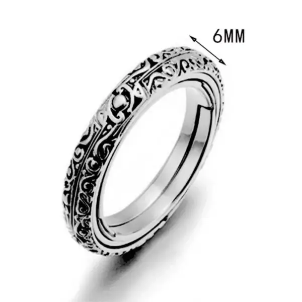 Reversible Metamorphic Astronomical Ball Ring - Retro Style Couple Jewelry - Image 3