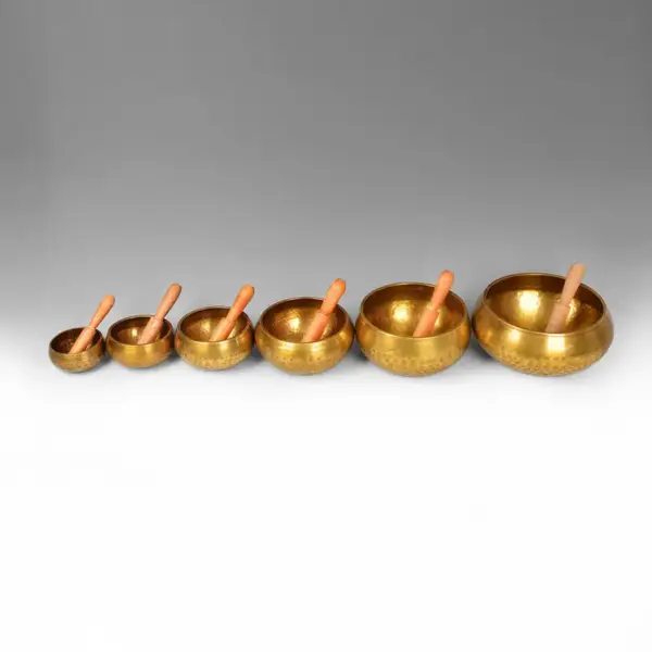 New Tibetan Copper Singing Bowl: Meditation and Chakra Therapy Bowl - Image 4